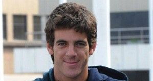 Del Potro comenzó a pegarle a la pelotita juan_martin_del_potro