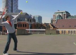 La afinada puntería de Andy Murray Andy Murray