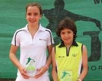 Ana Román y Paula Arias finalistas en el Nike de Valldoreix Ana Román y Paula Arias