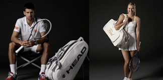 Djokovic y Sharapova presentan sus bolsas para Wimbledon djokovicsharapova