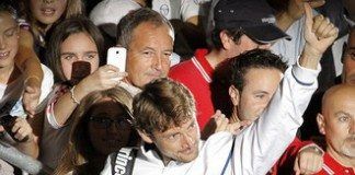 Emocionante adios a Juan Carlos Ferrero adios ferrero