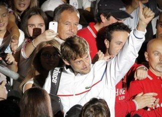 Emocionante adios a Juan Carlos Ferrero adios ferrero