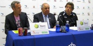 Correjta y Duarte acompañaron a Muñoz en el encuentro con medios del ATP Challenger El Espinar el espinar