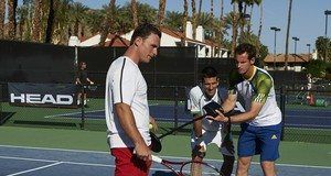 Golden HEAD Ball 2013 murray djokovic