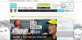 Mutua Madrid Open, tambien un torneo 2.0 mutua open 20