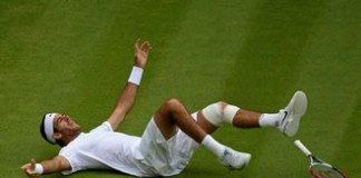 Del Potro pudo con dos rivales: su rodilla y David Ferrer Juan Martín Del Potro