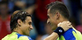 Ferrer a la final en Valencia David Ferrer y Nicolás Almagro