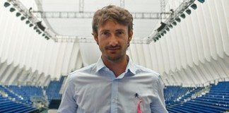 Ferrero de visita en el Ágora Juan Carlos Ferrero