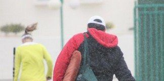 La lluvia protagonista en el ITF Lanzarote Femenino itf lanzarote lluvia