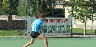 Ocho jugadoras alevines luchan en Majadahonda por el sueño de disputar su Roland Garros en Paris Ángela Díez