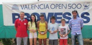 Carles Antón y Gabriela Martínez ganadores del ‘Valencia Open 500 Promesas’ de Castellón Valencia Open 500 promesas castellon