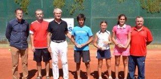Carlos Sánchez y Nuria Branccio, campeones del ‘Valencia Open 500 Promesas’ de Murcia Entrega trofeos
