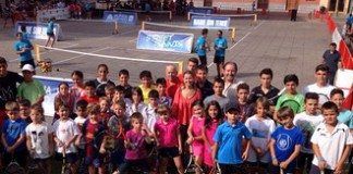 El ‘Street Tennis’ llega al centro comercial MN4 Valencia Open 500 Street Tennis