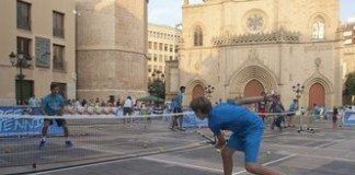 ‘Valencia Open 500 Street Tennis’, en el Dia de la Comunitat Valenciana valencia open 500 street tenis castellon