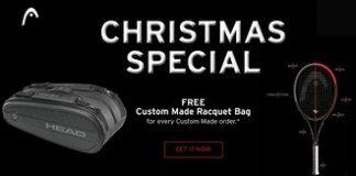 Personaliza tu raqueta, y consigue un raquetero de regalo HEAD CM Christmas Special
