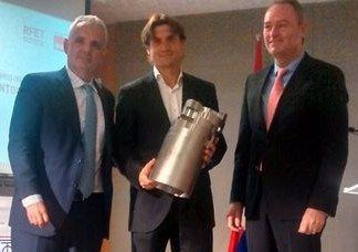 David Ferrer recibe el Premio Samaranch Ferrer recibe el Premio Samaranch