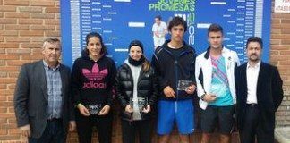 Andrés Fernández y Marina Bassols ganan la tercera prueba del Circuito Marca Jovenes Promesas en Albacete finalistas y organizacion del torneo Marca Albacete