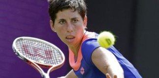 Carla Suárez a cuartos de final en Roma carla suarez navarro