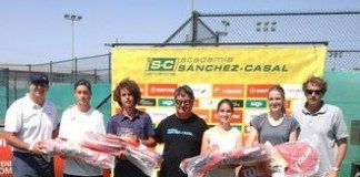 Josep Canyadell y Claudia Bartolomé vencedores de la prueba del RPT Tour MARCA Jóvenes Promesas en Sánchez-Casal. rpt tour marca sc