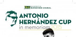 El torneo Sánchez-Casal Tennis Europe U14 se llamará Antonio Hernández Cup In Memoriam