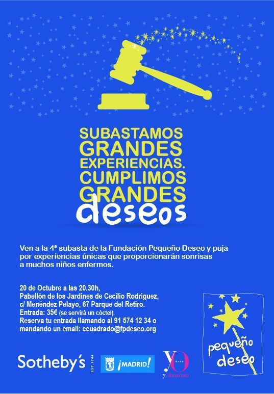 Cartel_Subasta_Fundación_Pequeño_Deseo