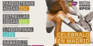 Mutua Madrid Open, listos los abonos para el 2016