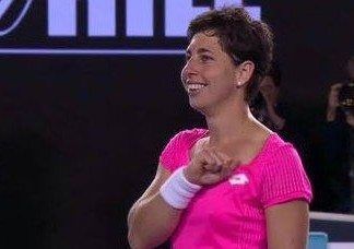 Carla Suárez en cuartos del Abierto de Australia carla suarez octavos