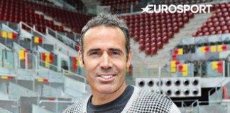 Alex Corretja con Eurosport en el Abierto de Australia Àlex Corretja