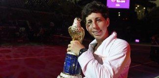 Carla Suárez se corona en Doha Carla Suárez Dubai © Qatar Total Open 2016