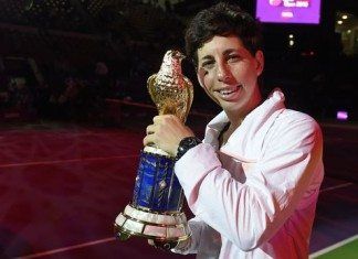 Carla Suárez se corona en Doha Carla Suárez Dubai © Qatar Total Open 2016