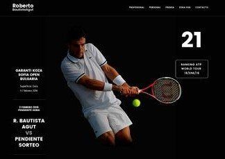 Roberto Bautista Agut presenta su web oficial web roberto bautista