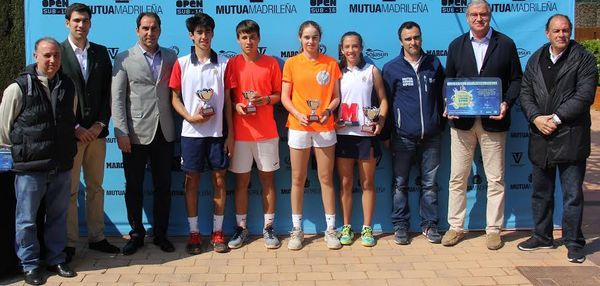 Doblete del tenis barcelonés en Mutua Madrid Open Sub16 Mutua Madrid Open Sub 16 RCT Barcelona