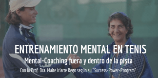 Entrenamiento mental en tenis Entrenamiento mental en Tenis con la Prof. Dra. Maite Iriarte Rego