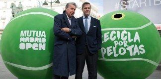 Mutua Madrid Open #reciclaporpelotas Mutua Madrid Open Manolo Santana y Borja Martiarena
