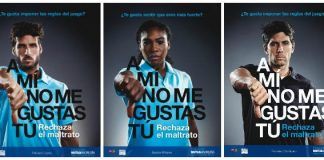 Los mejores tenistas del mundo, contra la violencia de género Tenistas contra la violencia de genero.