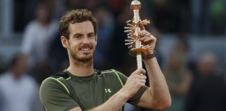 Andy Murray para el Mutua Madrid Open Andy Murray Mutua Madrid Open