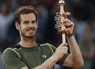 Andy Murray para el Mutua Madrid Open Andy Murray Mutua Madrid Open
