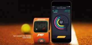 Pulsera de Tenis conectada Babolat POP Roland Garros Babolat POP Roland Garros Edición Especial