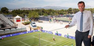 Philipp Brook (Chairman de Wimbledon) en el Mallorca Open Philip Brook Chairman de Wimbledon