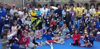 Santiago disfruta del Street Tennis Street Tennis Santiago