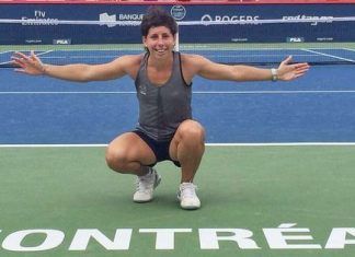 Carla Suárez lista para la gira americana