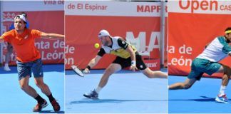 Santillan, Vanni, Marchenko y De Schepper a cuartos de final en El Espinar Santillan, Marchenko y Vanni octavos de final individual del ATP Challenger Open Castilla y León Villa de El Espinar