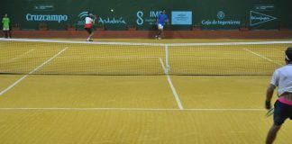 Cae Andujar, avanzan De Greef y Rubleb en Sevilla Rublev Copa Sevilla de Tenis