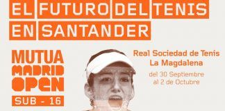 La cuarta edición del Mutua Madrid Open Sub 16 despega en Santander Mutua Madrid Open Sub 16