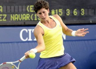 Carla Suárez viaja al Masters de Singapur pendiente de su muñeca Carla Suárez Masters de Singapur