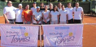 Exhibición de tenis para ciegos en el Club de Tenis Valencia Exhibición de tenis para ciegos en el CTV con Anabel Medina y Pablo Andújar