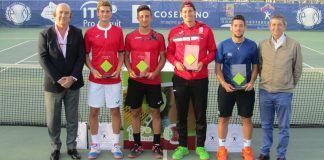 Javier Barranco y Raul Brancaccio campeones de dobles de los Internacionales del Almanzora Raul Brancaccio y Javier Barranco Campeones de dobles en los internacionales del Almanzora
