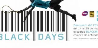 El Mutua Madrid Open lanza los Black Days del tenis Los Black Days del tenis