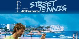 Street tenis en la Playa del ARENAL de Javea Street tenis en la Playa del ARENAL de Javea