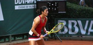 Silvia Soler avanza en Valencia Silvia Soler en BBVA Open Ciudad de Valencia